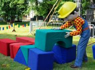 Akce pro děti - Obří stavebnice